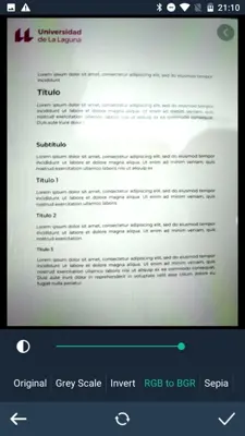 Docx Scanner android App screenshot 0