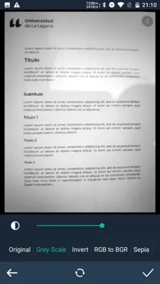 Docx Scanner android App screenshot 2